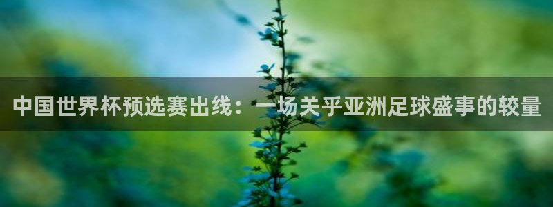 英足总杯直播:中国世界杯预选赛出线:一场关乎亚洲足球盛事的较量